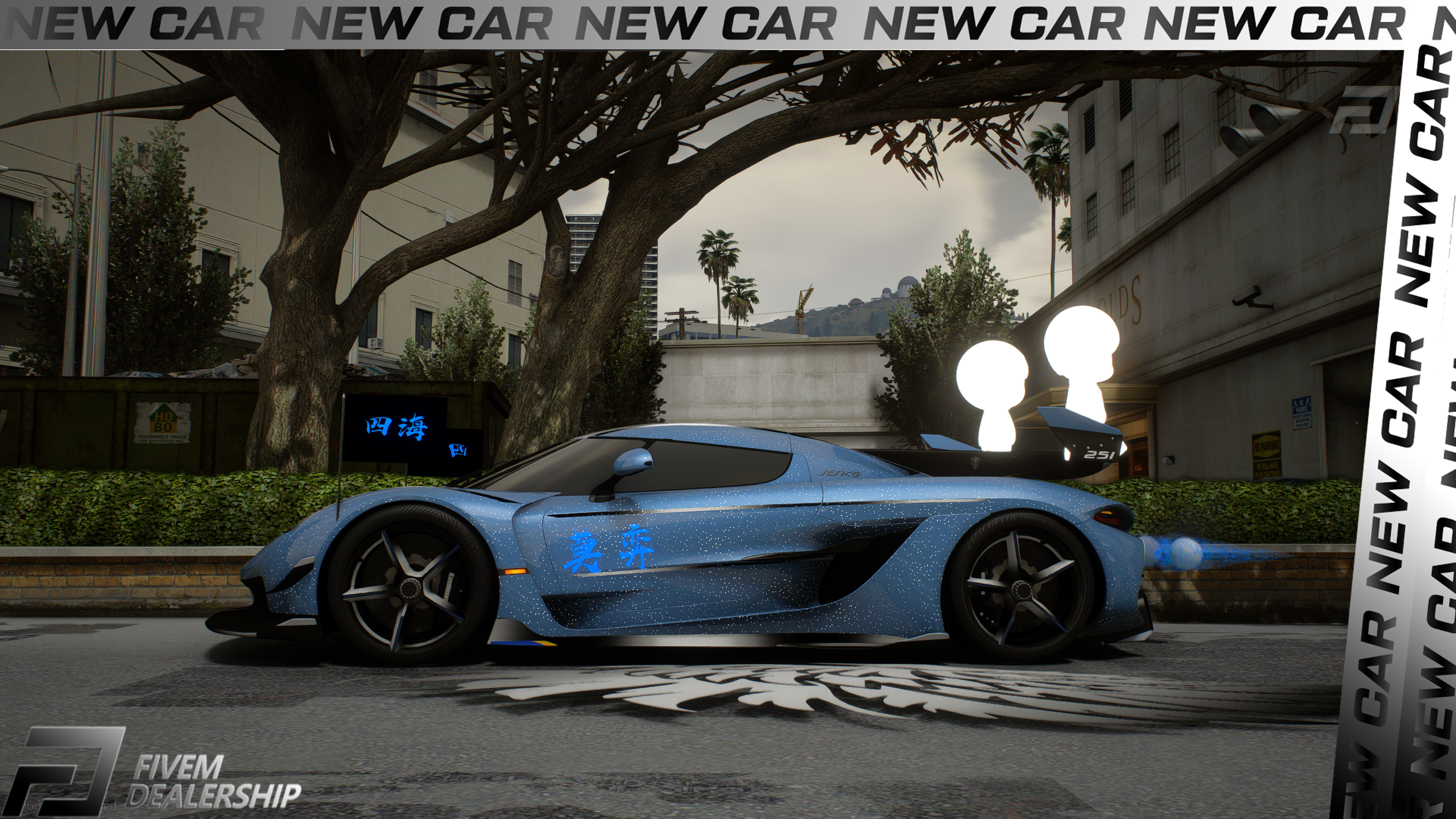 Custom Koenigsegg Jesko [Animated Lights]
