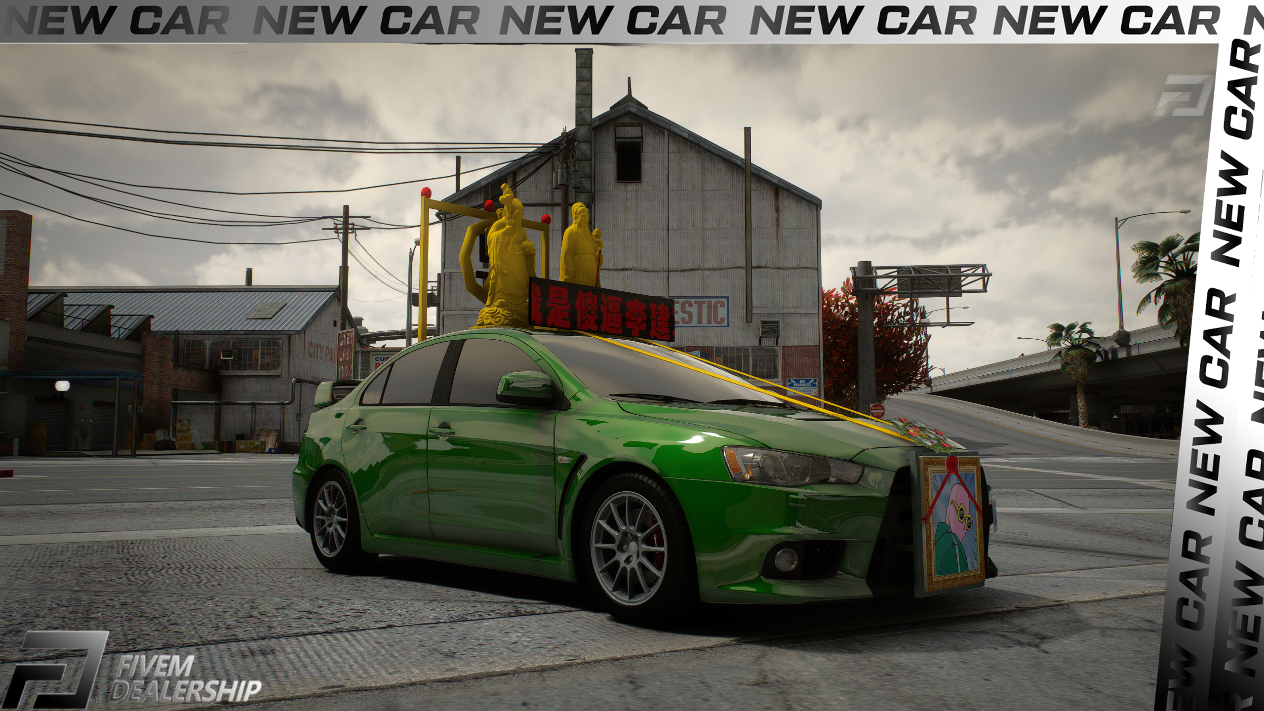 Mitsubishi Evo X Hearse