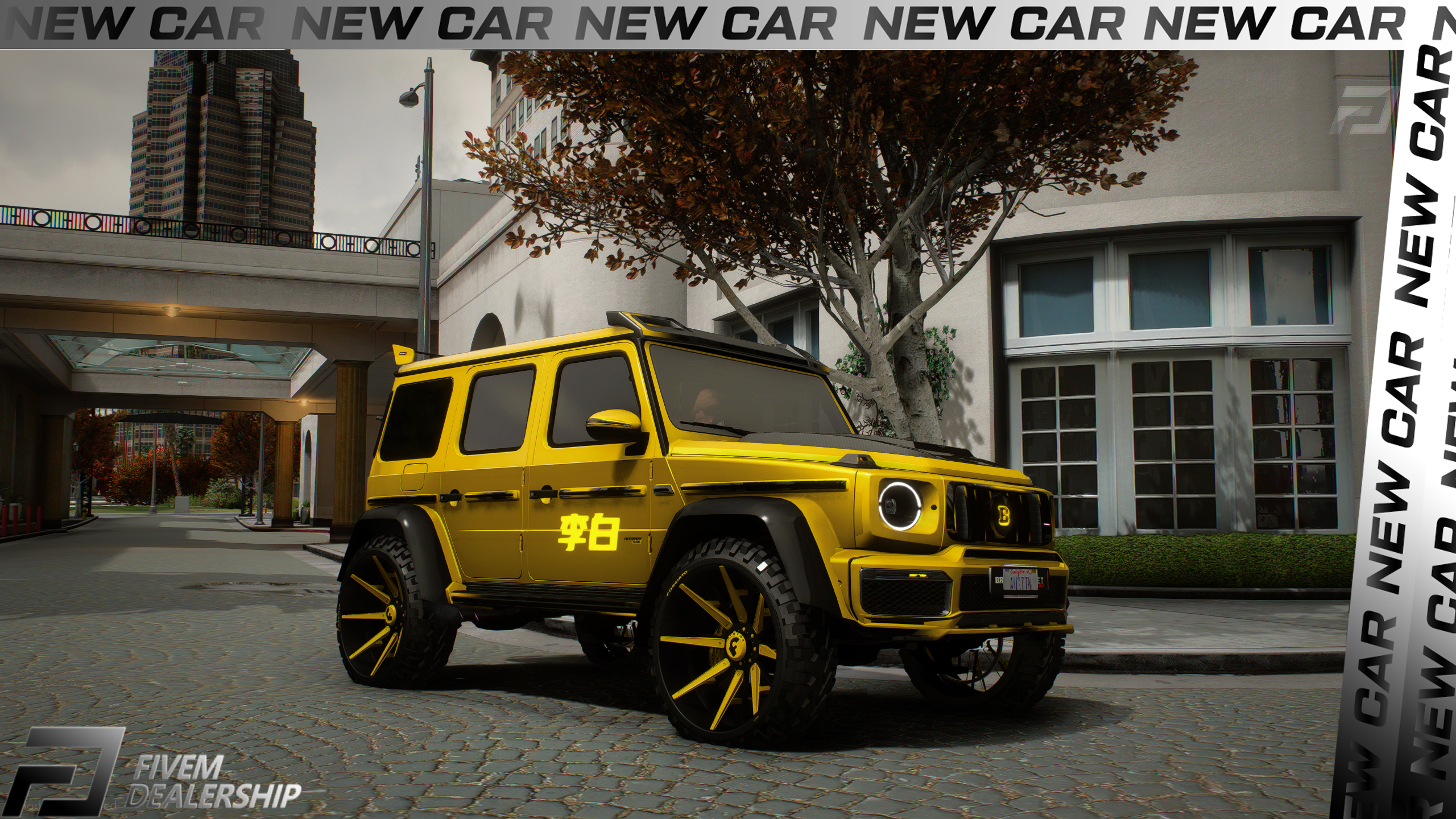 Mercedes 4x4 G900 Rocket 2021 [Dinamic Lights]