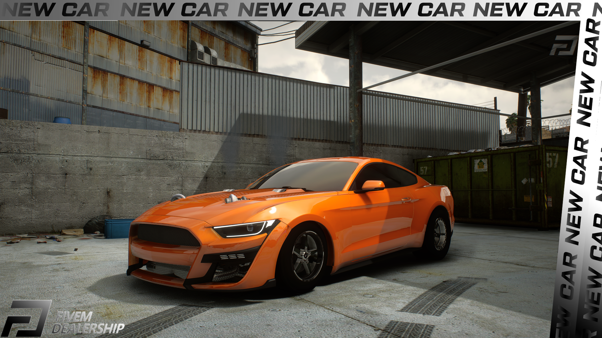 Ford Mustang Twin-T Drag Custom
