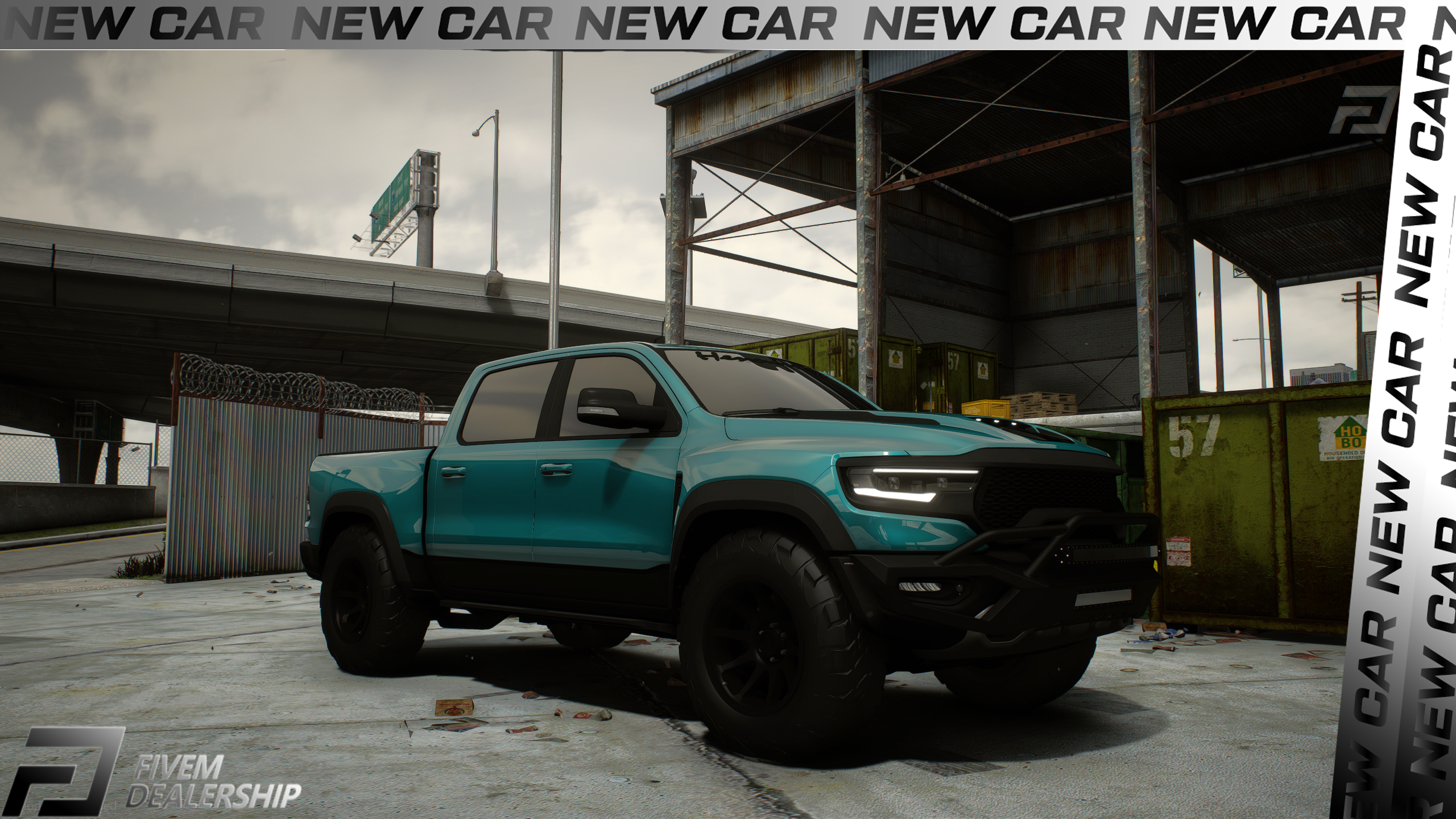 (Debadged) Dodge Ram TRX Off-Road CIV