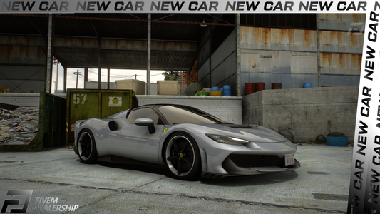 Ferrari 296 Speciale 2026 Spider [Animation Roof
