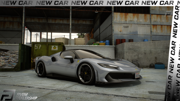 Ferrari 296 Speciale 2026 Spider [Animation Roof