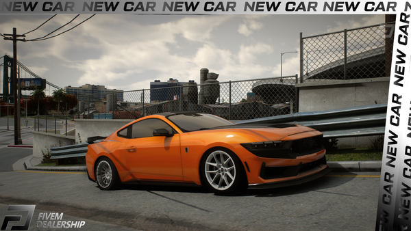 Custom Drag Ford Mustang GT Dark Horse