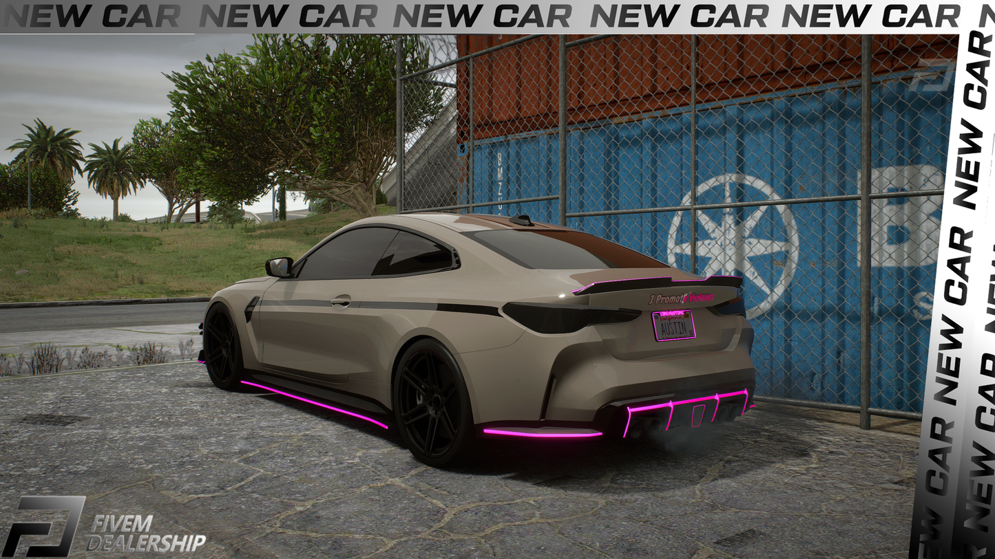 (Debadged) BMW M4 Custom Violence