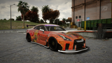 Nissan GT-R R35 Keneko livery [Animation Effects]