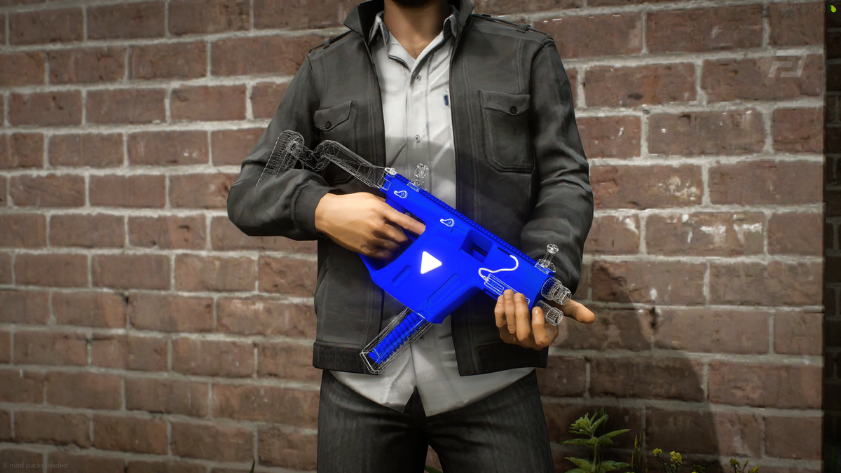 Blue Wire Vector