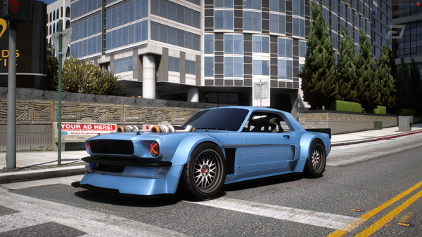 Ford Mustang Hoonicorn Drift on BBS