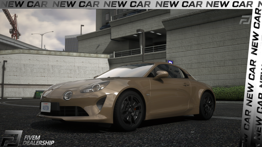 (Debadged) Alpine A110