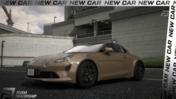 (Debadged) Alpine A110