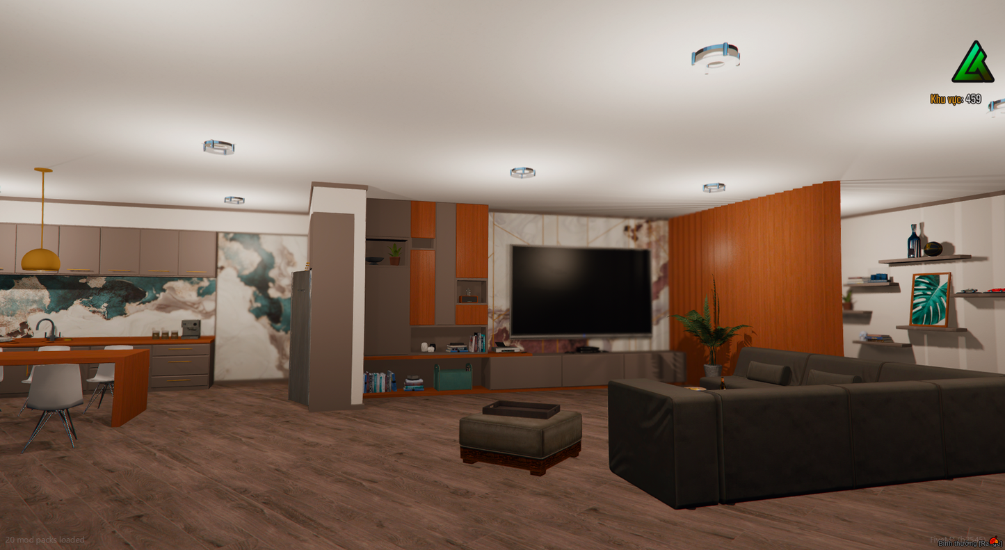 [MLO] Open Interior - Gold House