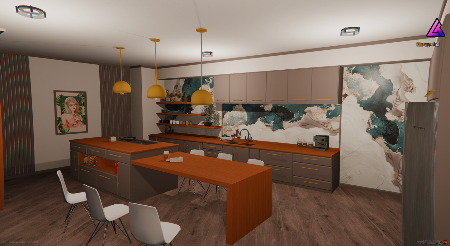 [MLO] Open Interior - Gold House