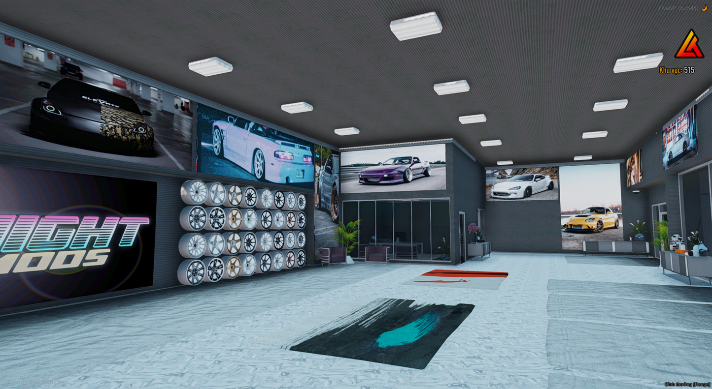 [MLO] JDM Dealership Underground Garage