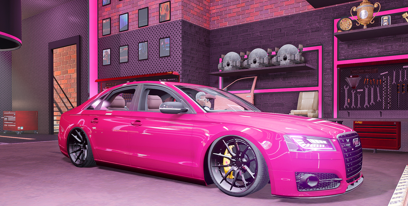 Audi S8 Lowered Engine Swapped 5 seats Fivem Dealership