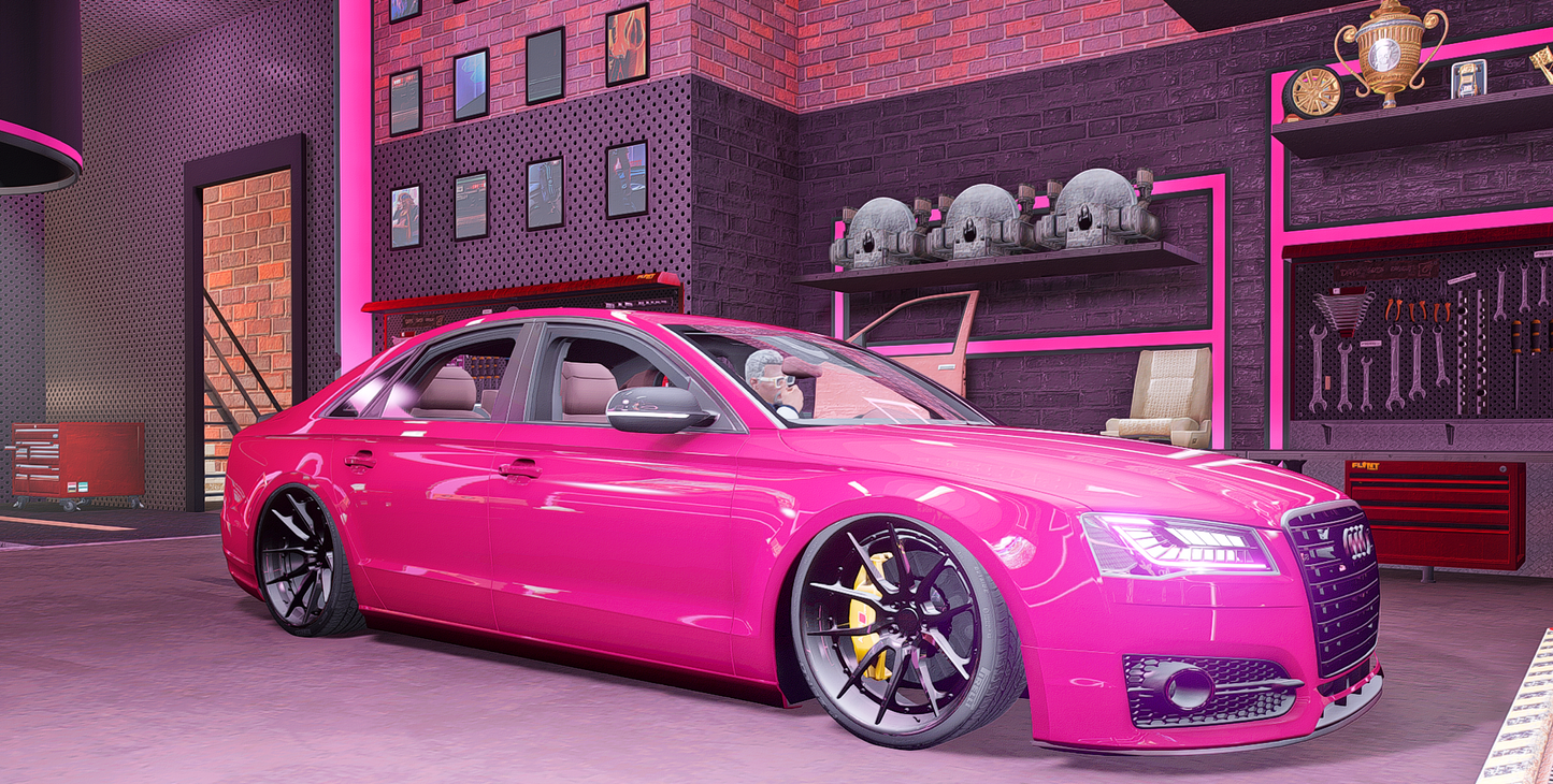 Audi S8 Lowered Engine Swapped 5 seats