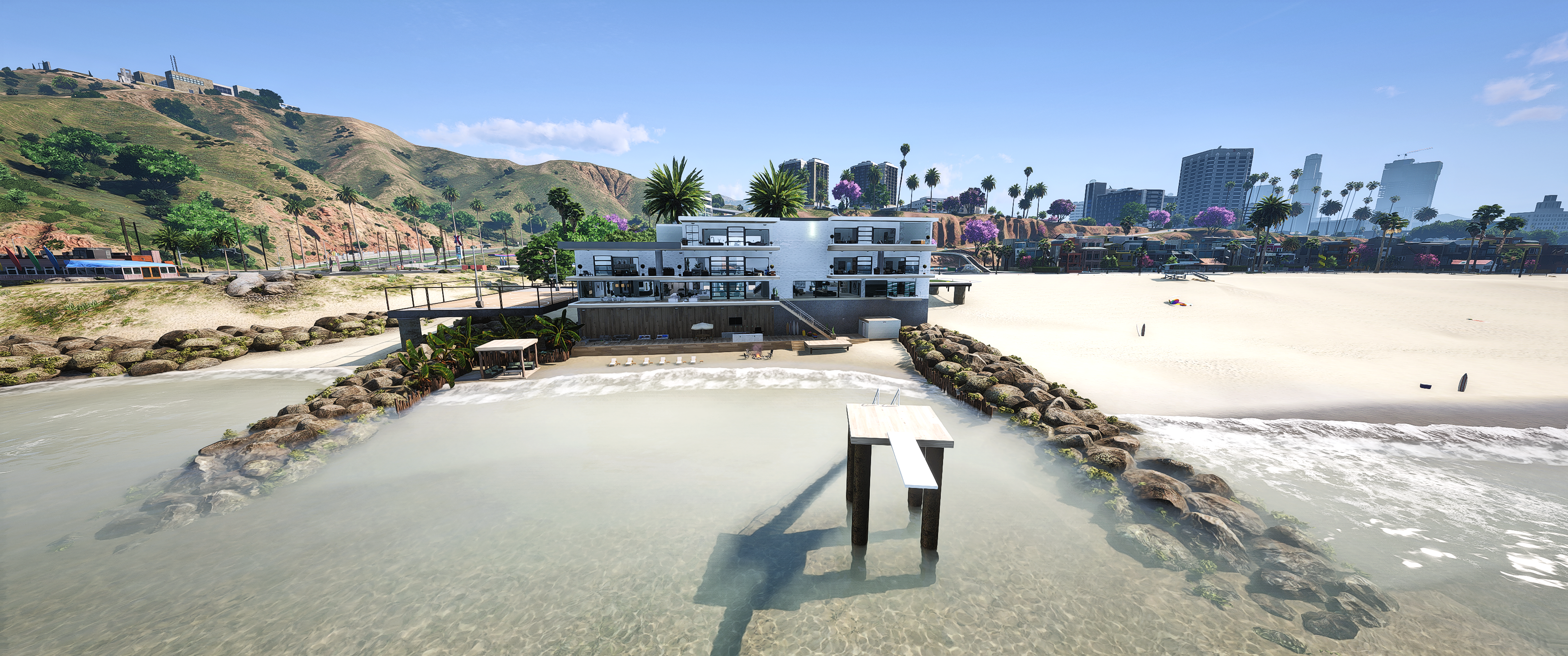 [MAP] Private Beach Mansion - Tour