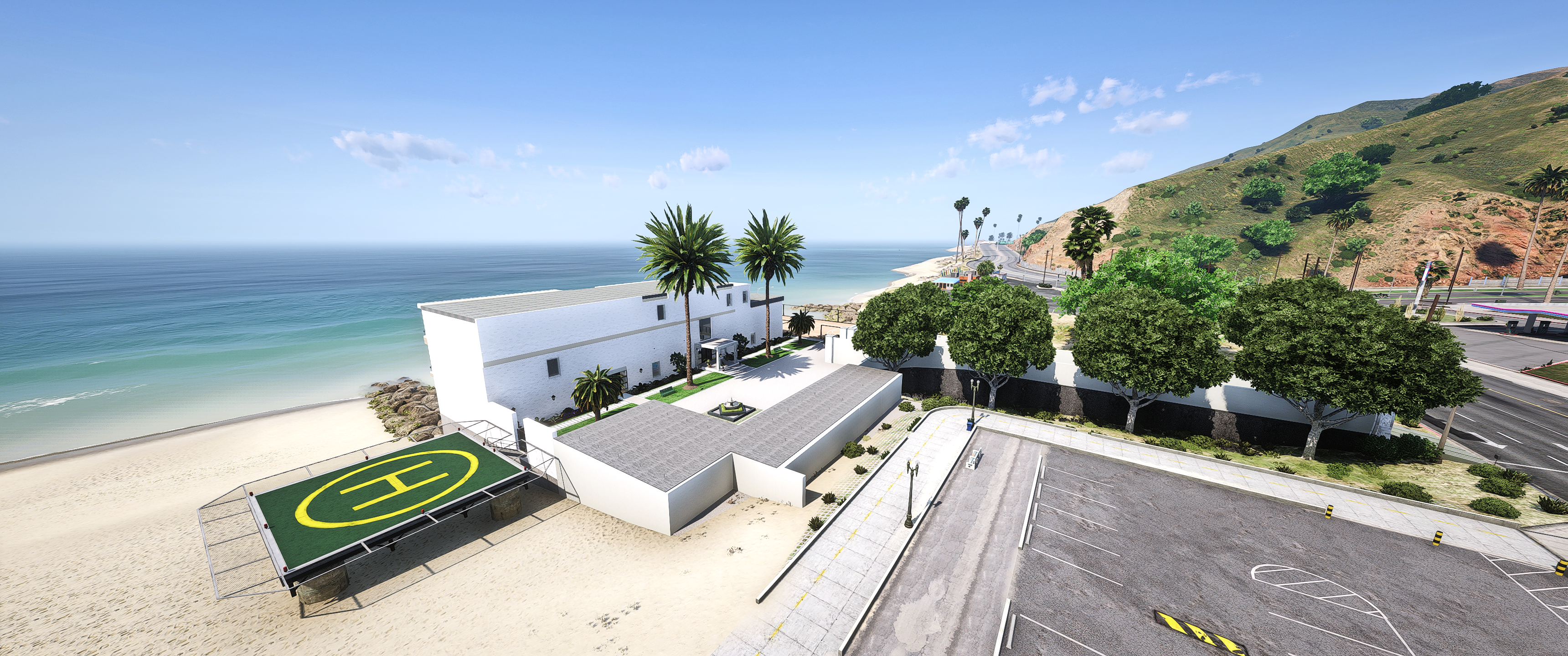 [MAP] Private Beach Mansion - Tour