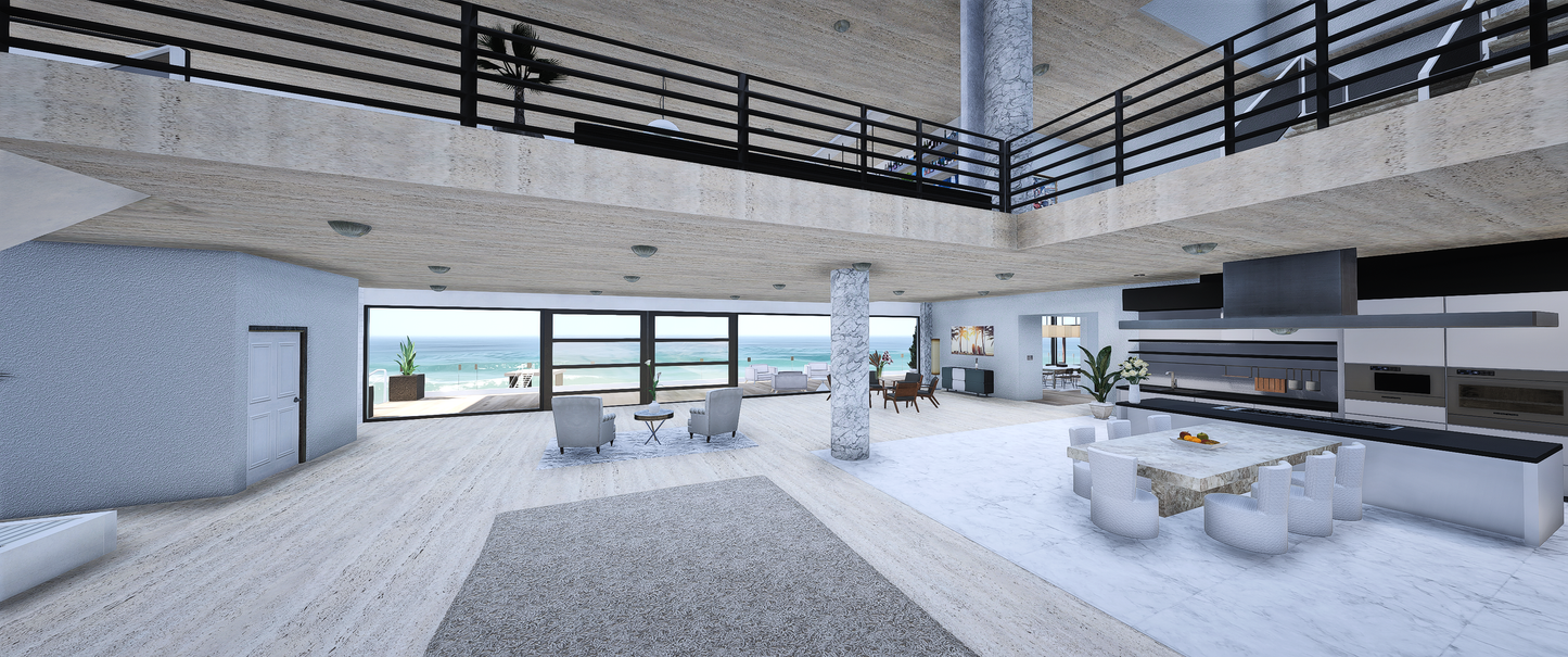 [MAP] Private Beach Mansion - Tour