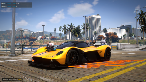 2025 Aston Martin Valkyrie Cute Kuromi 3d [Dinamic Lights]