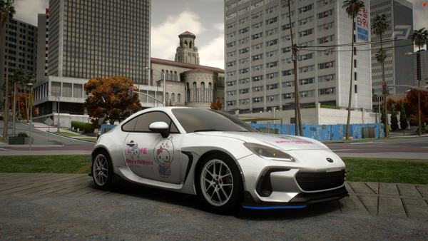 Toyota Supra Custom Kitty x Chiikawa