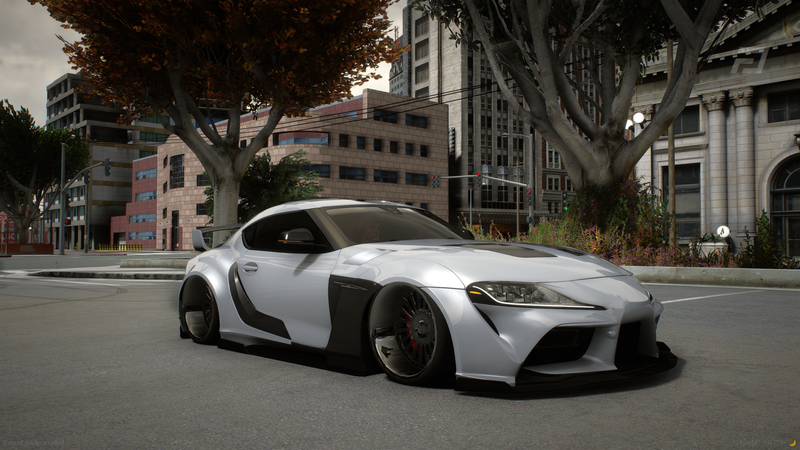 Toyota Supra MK5 Static