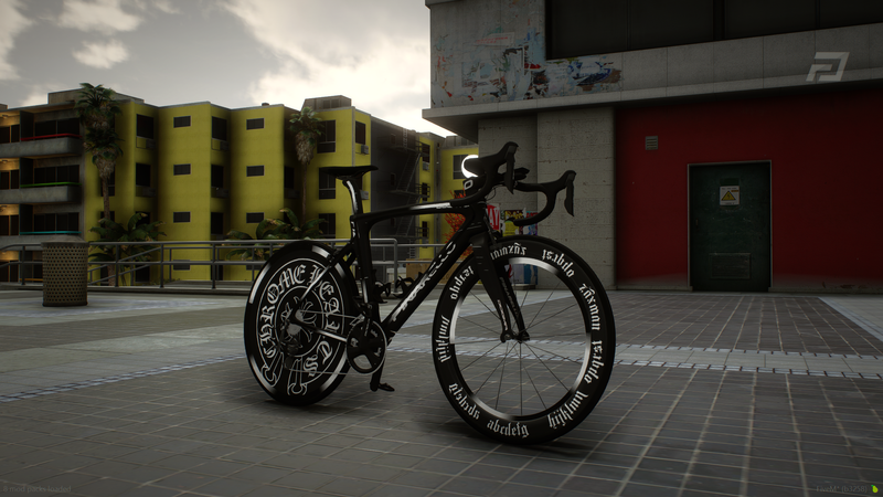 Racing Bicycle Chrome Hearts [Dinamic Lights]