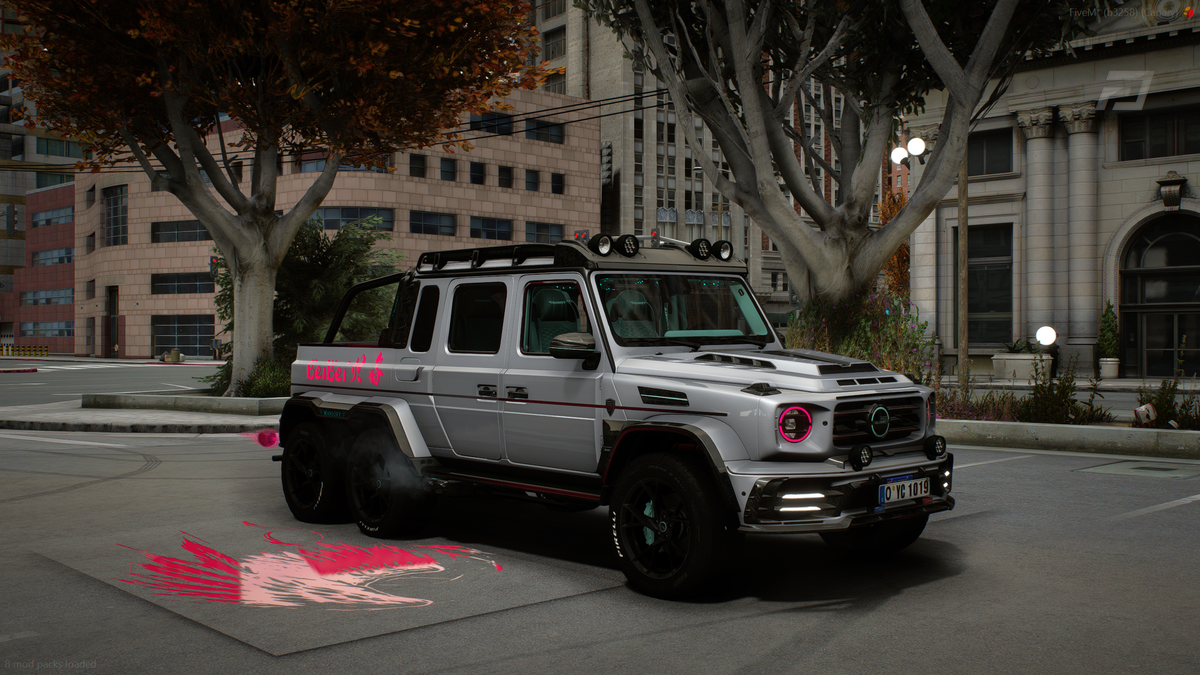 Mansory Mercedes P900 6x6 2026 [Dinamic Lights]
