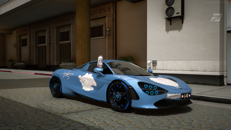 Mclaren 720 Spider all star [Dinamic Lights]