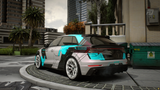Audi RSQ8 Sideways