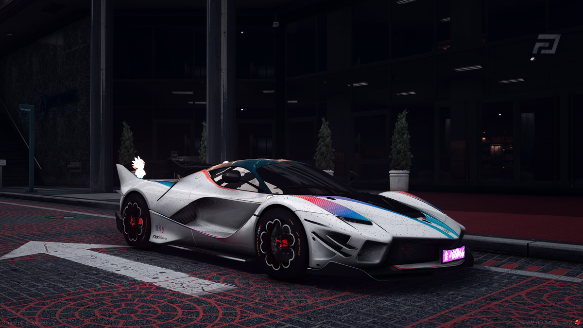 Ferrari FXXK Thunder [Dinamic Lights]
