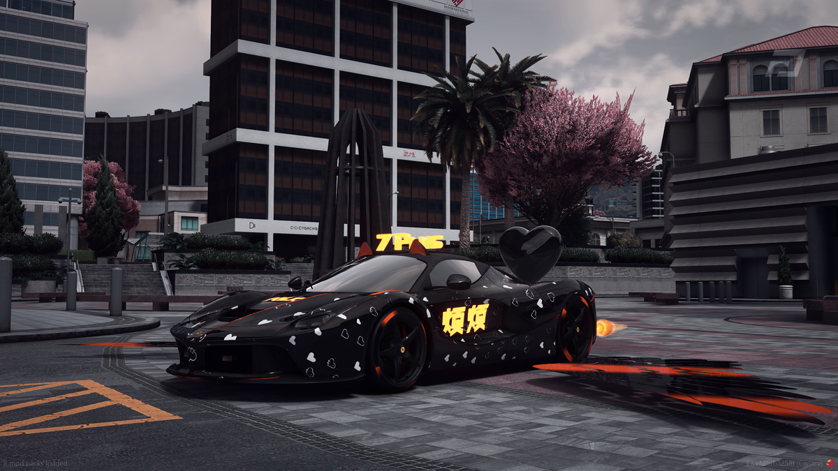 Ferrari Laferrari Aperta Cute [Dinamic Lights]
