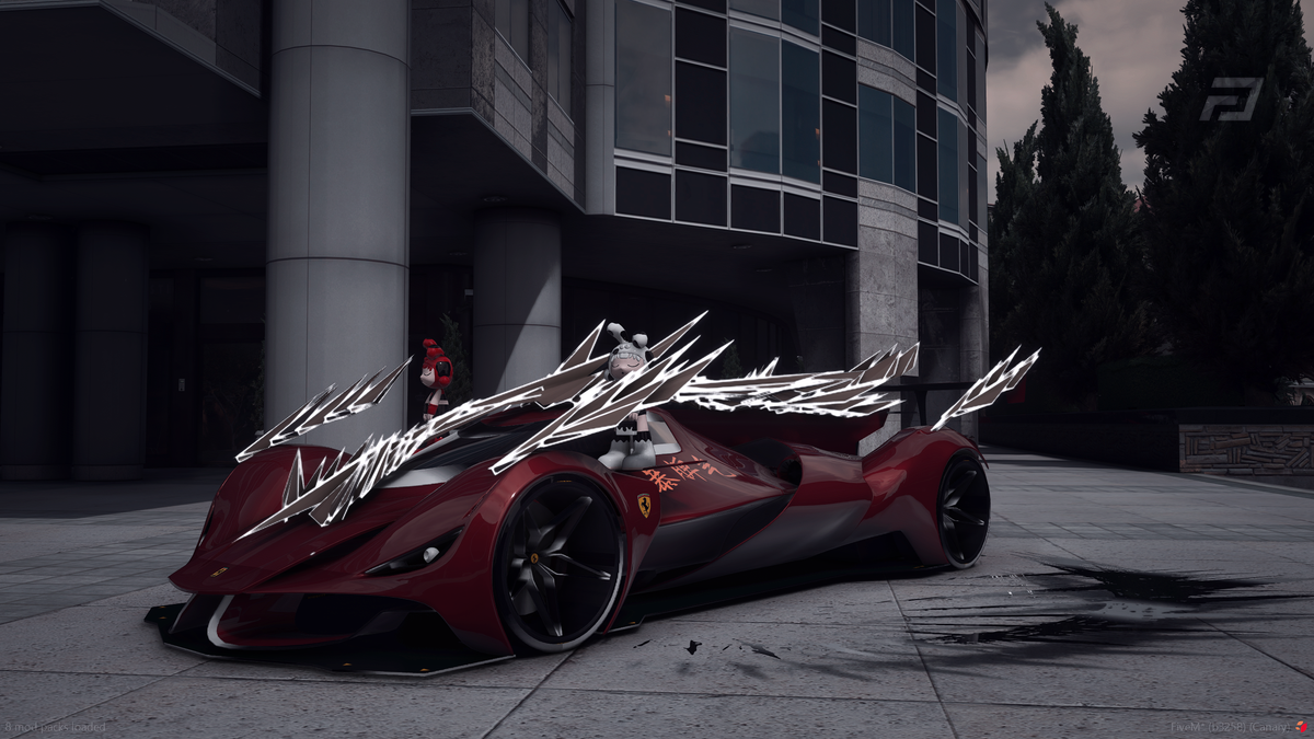 Ferrari Piero T2 LM Stradale LMP1 [Dinamic Lights]