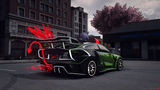 Tesla Model Widebody Labubu Pokemon