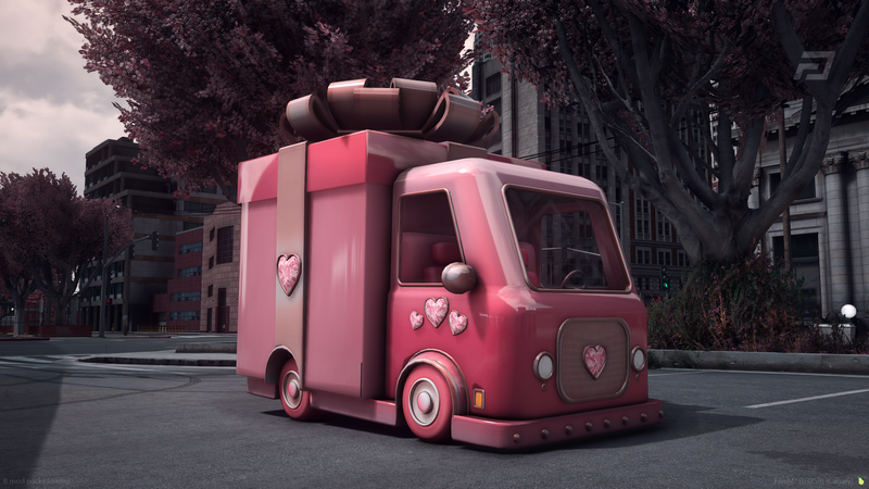 (Lore Friendly) Gift Box Truck