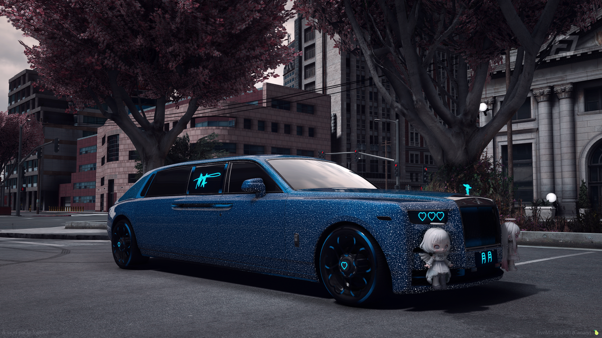 Rolls Royce Phantom 8 Limo all star cute [Dinamic Lights]