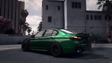 BMW M5 CS Black Drag