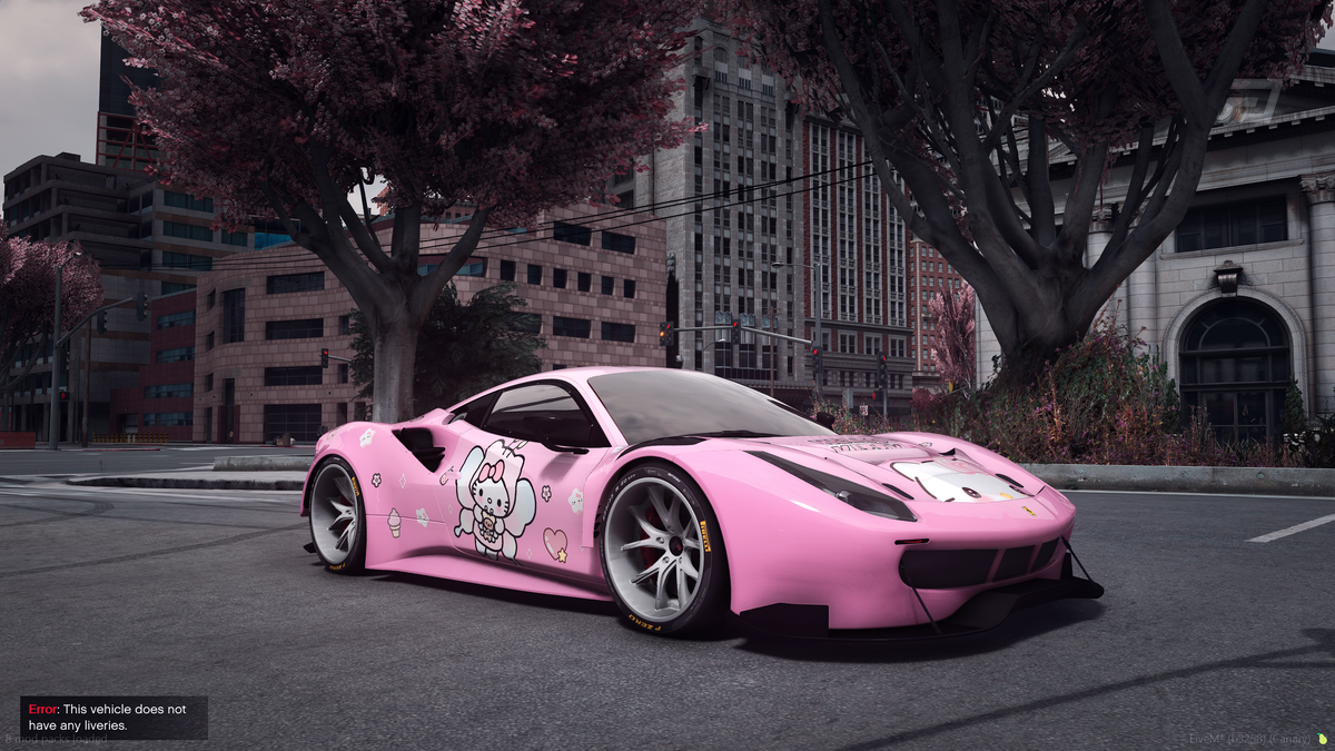 Ferrari 488 GT3 Hello Kitty