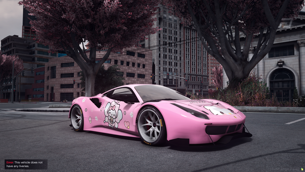Ferrari 488 GT3 Hello Kitty