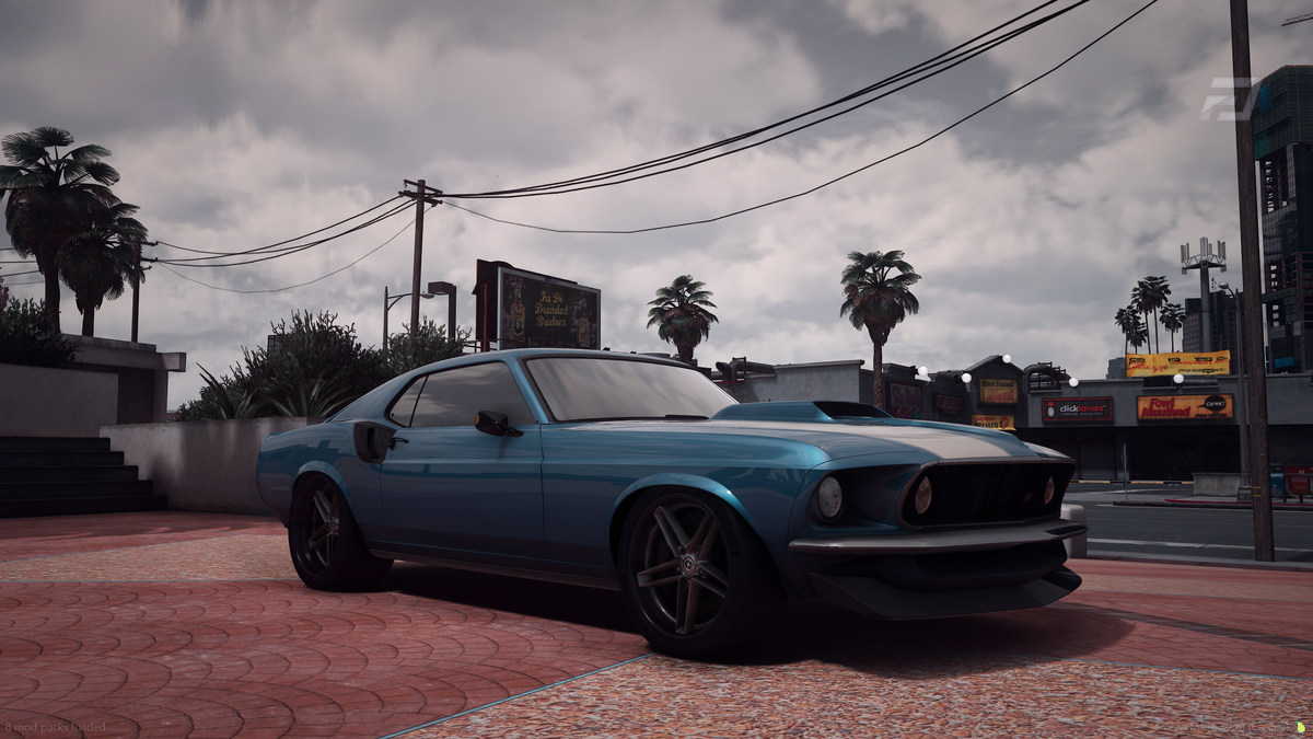 Ford Mustang Mach1 R BRO 1969