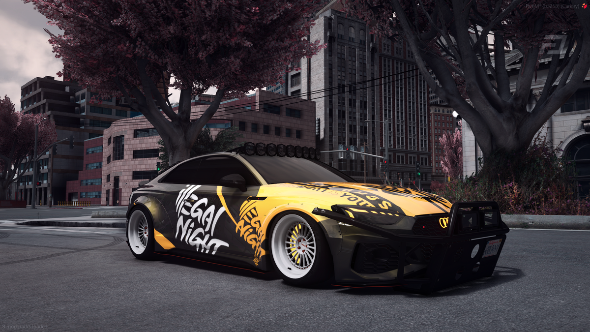 Audi RS5 Widebody MANSAUG Body kit Off-road