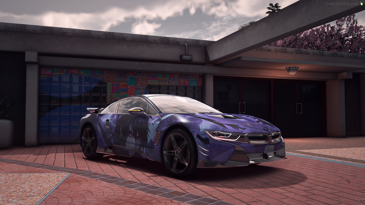 BMW I8 Uchiha