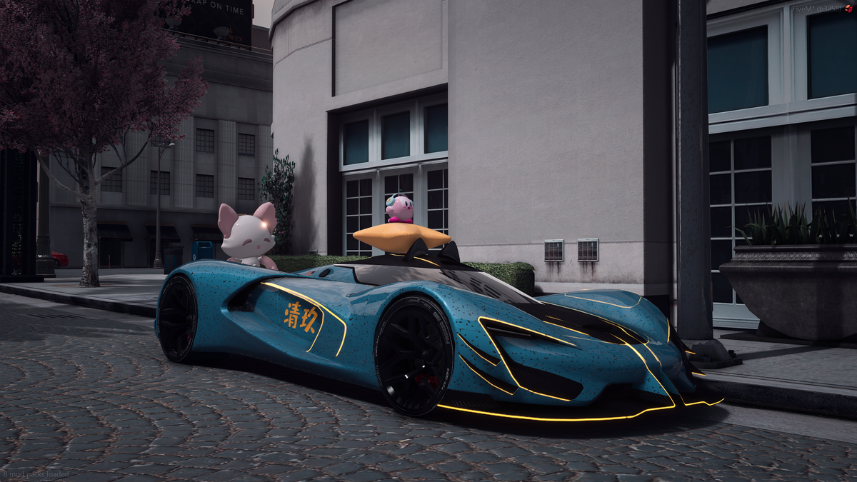 Dodge SRT pussy cat [Dinamic Lights]