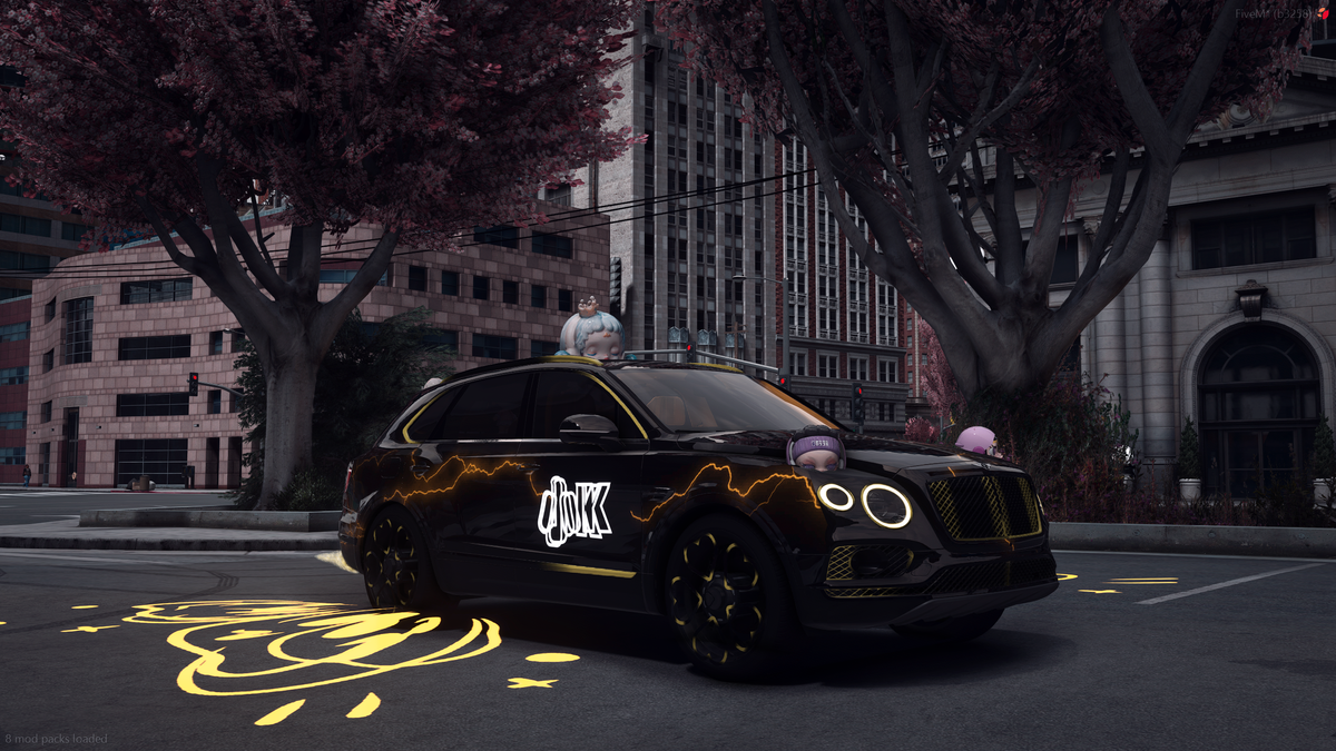 Bentley Bentayga Thunder [Dinamic Lights]