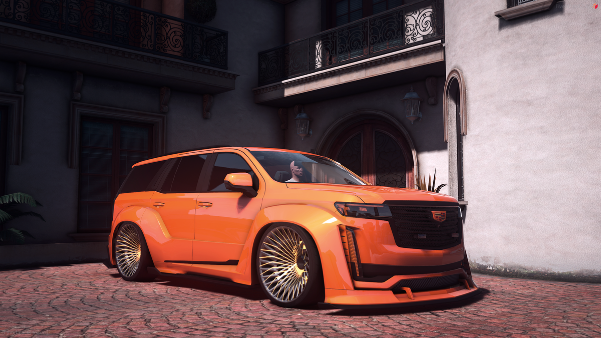 [Non ELS] 2022 Cadillac Escalade V Widebody Police
