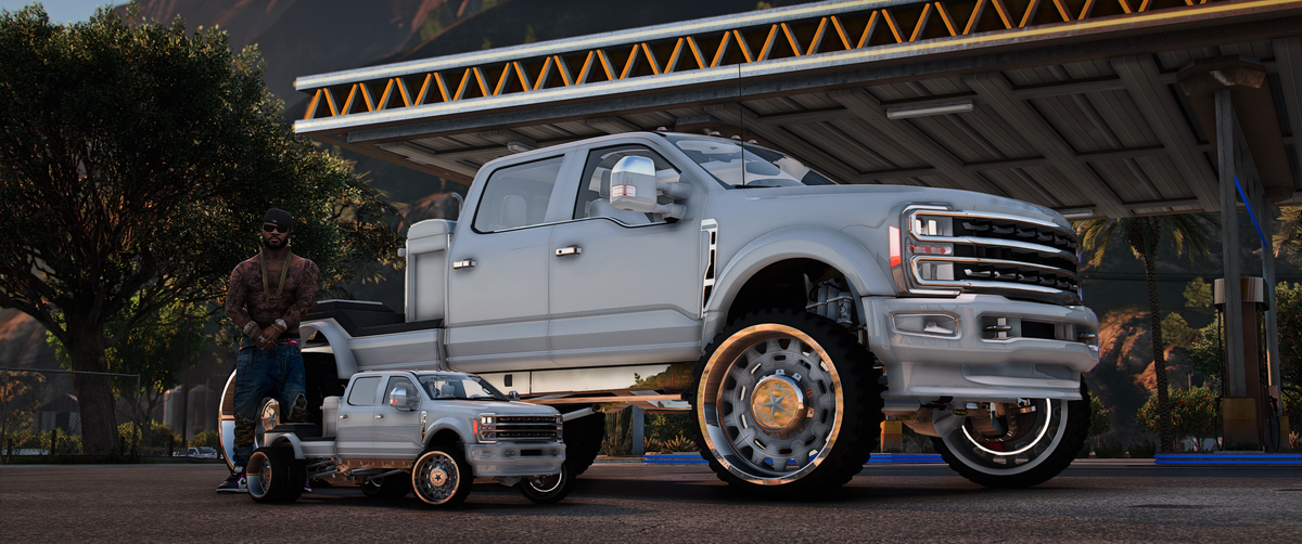 Ford Rigs Ford F450 WELDING RIG with RC TOY 2023 (Debadged) – Fivem Dealership