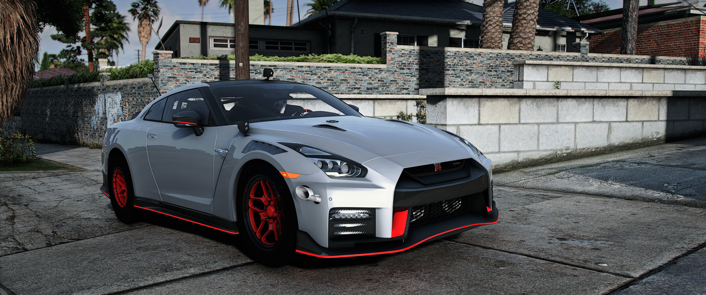 Nissan GTR R35 Nismo Turbo Charged Drag Customs