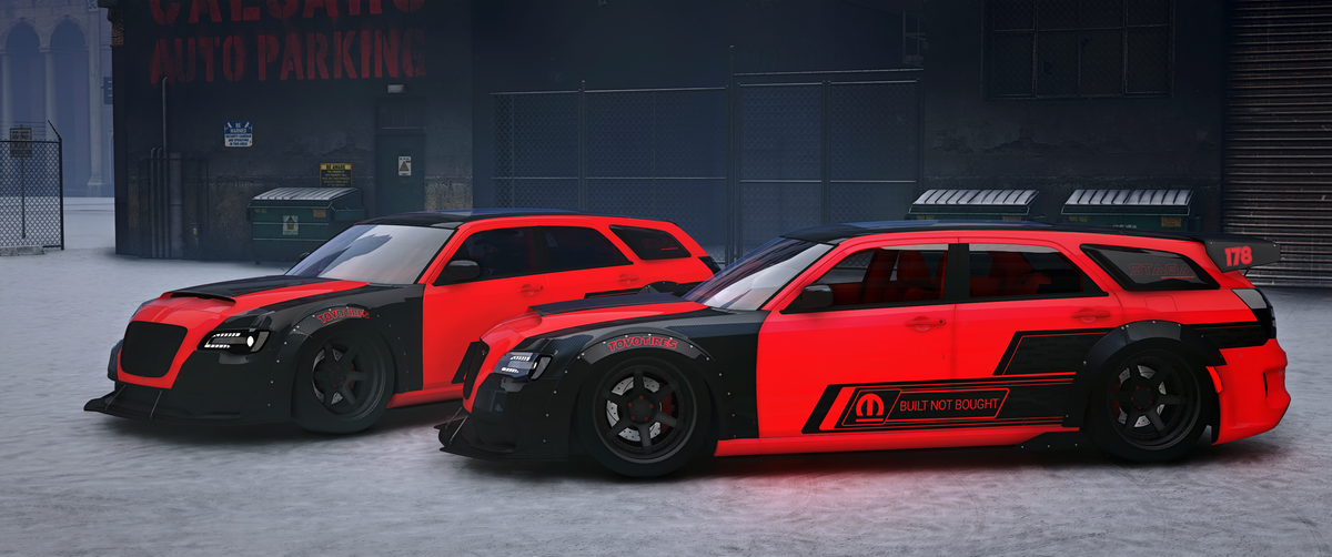 (Debadged and Regular) Chrysler 300 Wagon – Fivem Dealership