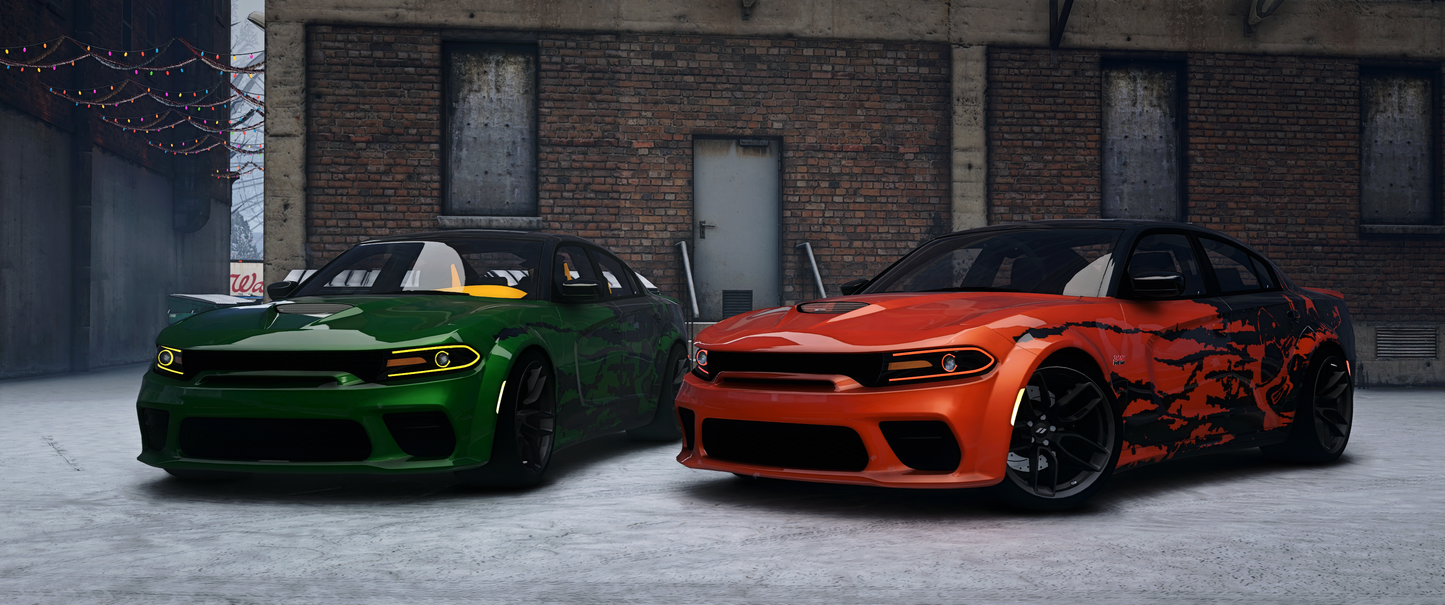 (Debadged and Regular) 2020 Dodge Charger Scat Pack