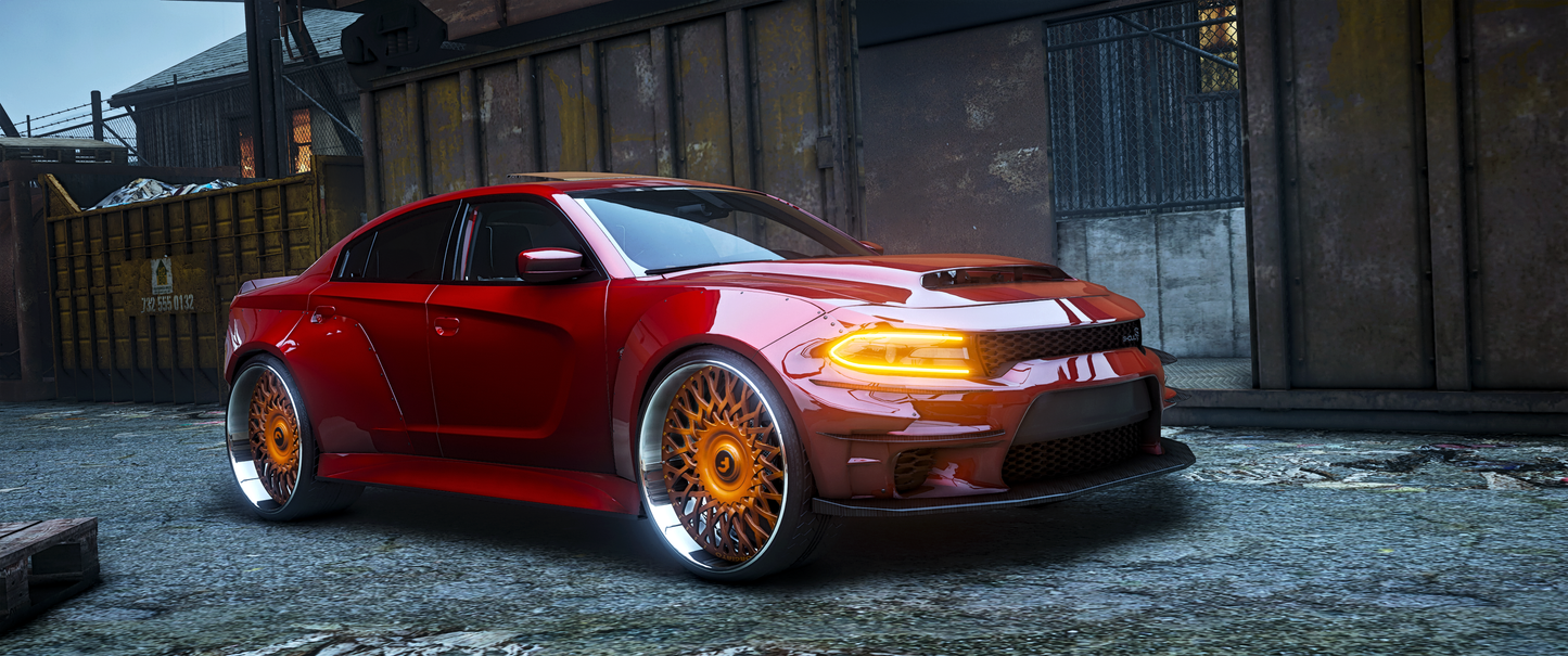 2022 Dodge Charger SRT Ghoul Widebody Custom – Fivem Dealership