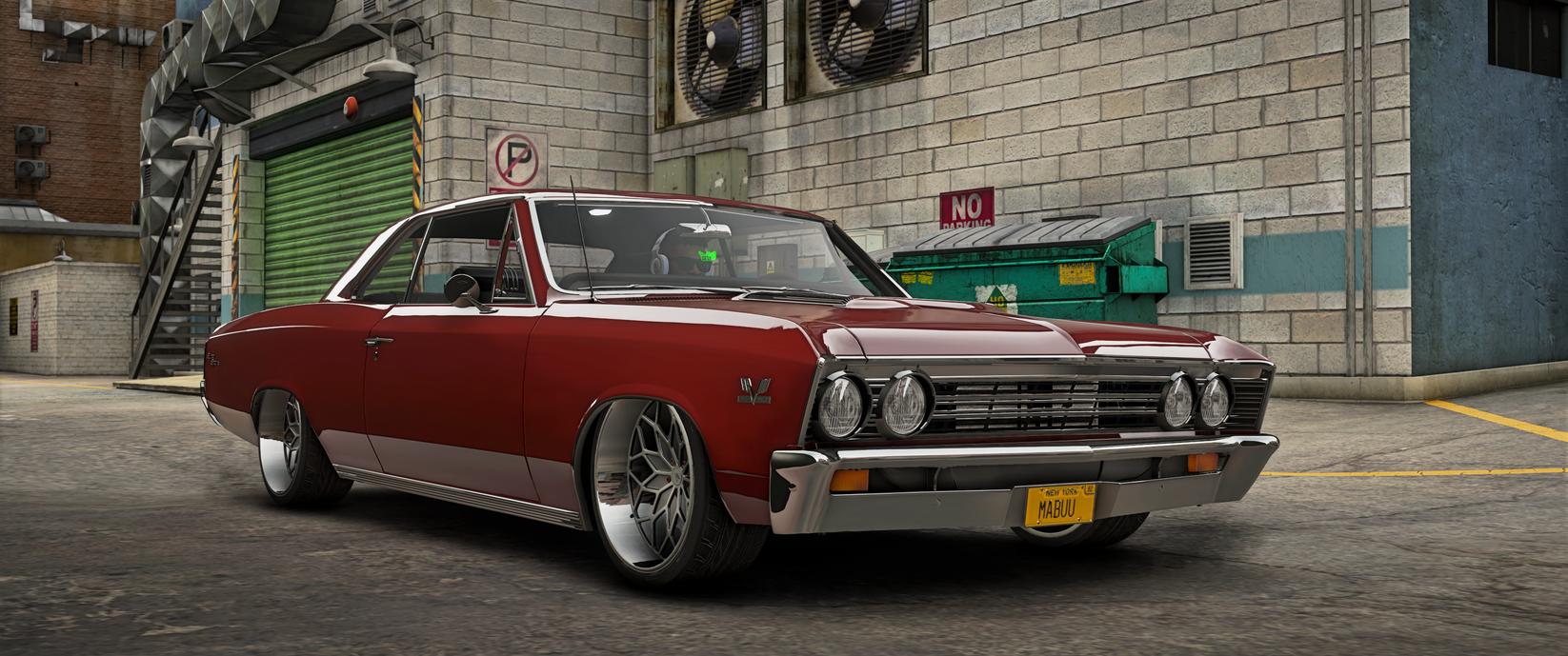 (Debadged) Chevy Chevelle 1967 Animaited – Fivem Dealership